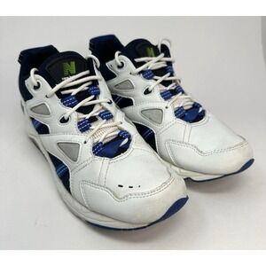 New Balance Shoes Mens 8.5 D White Blue  840 Walking Sneaker Shoe MW840WB
